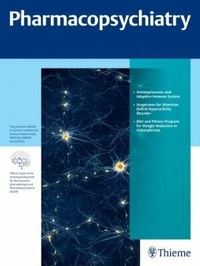 Abbildung von: Pharmacopsychiatry - Thieme