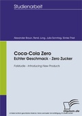 Cover: Coca-Cola Zero: Echter Geschmack - Zero Zucker - diplom.de