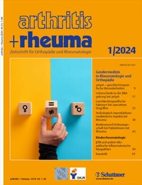 Abbildung von: arthritis + rheuma - Schattauer