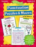 Cover: Punctuation Puzzles & Mazes (4-8) - Teaching Resources