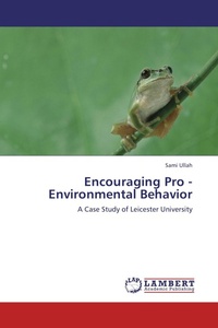 Enlarge image Cover: Encouraging Pro - Environmental Behavior - LAP Lambert Academic Publishing