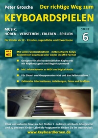 Abbildung von: Der richtige Weg zum Keyboardspielen (Stufe 6) - BoD - Books on Demand