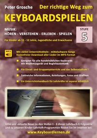 Abbildung von: Der richtige Weg zum Keyboardspielen (Stufe 5) - BoD - Books on Demand