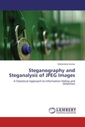 Cover: Steganography and Steganalysis of JPEG Images - LAP Lambert Academic Publishing