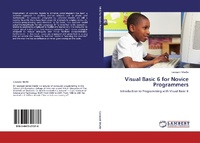 Abbildung von: Visual Basic 6 for Novice Programmers - LAP Lambert Academic Publishing