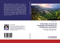 Enlarge image Cover: Semantics of natural language descriptions of continuous quantities - LAP Lambert Academic Publishing