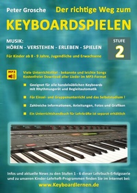 Abbildung von: Der richtige Weg zum Keyboardspielen (Stufe 2) - BoD - Books on Demand