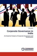 Cover: Corporate Governance in India - LAP Lambert Academic Publishing