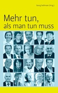 Cover: Mehr tun, als man tun muss - BoD - Books on Demand