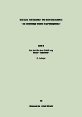 Cover: Deutsche Verfassungs- und Rechtsgeschichte Band III - Das notwendige Wissen im Grundlagenfach - - BoD - Books on Demand