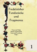 Cover: Fredelsloher Fundst&uuml;cke und Fragmente - BoD - Books on Demand