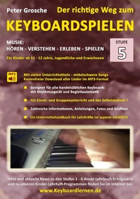Abbildung von: Der richtige Weg zum Keyboardspielen (Stufe 5) - BoD - Books on Demand