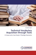 Cover: Technical Vocabulary Acquisition through Texts - LAP Lambert Academic Publishing