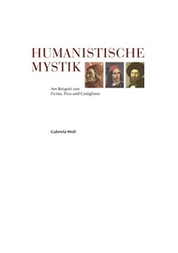 Abbildung von: Humanistische Mystik - BoD - Books on Demand