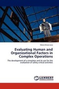 Cover: Evaluating Human and Organizational Factors in Complex Operations - LAP Lambert Academic Publishing