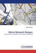 Cover: Metro Network Designs - LAP Lambert Academic Publishing