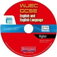 Enlarge image Cover: WJEC GCSE English and English Language Higher ActiveTeach - Heinemann