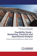 Cover: Feasibility Study - Marketing, Financial and Operational Analysis - LAP Lambert Academic Publishing