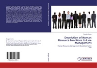 Enlarge image Cover: Devolution of Human Resource Functions to Line Management - LAP Lambert Academic Publishing
