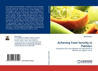 Enlarge image Cover: Achieving Food Security in Pakistan - LAP Lambert Academic Publishing