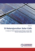 Cover: Si Heterojunction Solar Cells - LAP Lambert Academic Publishing
