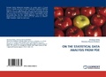 Cover: On the Statistical Data Analysis from Pde - LAP Lambert Academic Publishing