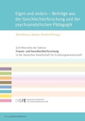 Abbildung von: Eigen und anders - Beiträge aus der Geschlechterforschung und der psychoanalytischen Pädagogik - Verlag Barbara Budrich