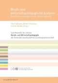 Cover: Berufs- und wirtschaftsp&auml;dagogische Analysen - Verlag Barbara Budrich