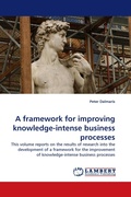 Cover: A Framework for Improving Knowledge-Intense Business Processes - LAP Lambert Academic Publishing