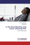 Cover: Is the Breastfeeding Only Factor Affecting Ppa - LAP Lambert Academic Publishing