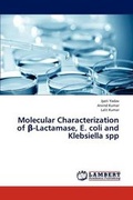 Cover: Molecular Characterization of -Lactamase, E. Coli and Klebsiella Spp - LAP Lambert Academic Publishing