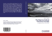 Abbildung von: The Nigerian Federal Character Principle - LAP Lambert Academic Publishing