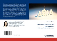 Abbildung von: New Tax Code of Kazakhstan - LAP Lambert Academic Publishing