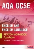 Cover: Pearson Revise GCSE AQA English/Language Workbook (Foundation) - for 2026, 2027 exams - Heinemann
