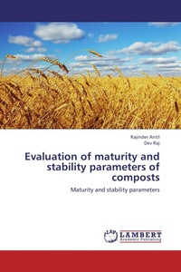Enlarge image Cover: Evaluation of maturity and stability parameters of composts - LAP Lambert Academic Publishing