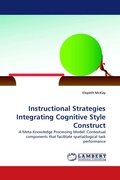 Cover: Instructional Strategies Integrating Cognitive Style Construct - LAP Lambert Academic Publishing
