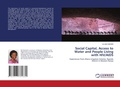 Cover: Social Capital, Access to Water and People Living with HIV/AIDS - LAP Lambert Academic Publishing