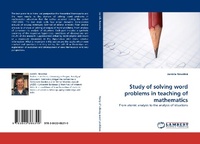 Enlarge image Cover: Study of solving word problems in teaching of mathematics - LAP Lambert Academic Publishing