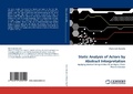 Cover: Static Analysis of Actors by Abstract Interpretation - LAP Lambert Academic Publishing