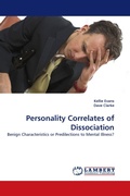 Cover: Personality Correlates of Dissociation - LAP Lambert Academic Publishing