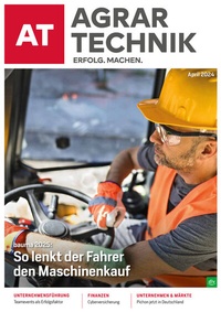 Abbildung von: AGRAR TECHNIK - Deutscher Landwirtschaftsverlag