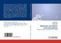 Cover: Molecular and Monte Carlo Simulations - LAP Lambert Academic Publishing