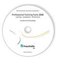 Cover: Professional Training Facts 2008. - Fraunhofer Verlag