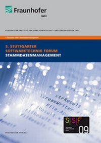 Enlarge image Cover: Stammdatenmanagement. - Fraunhofer Verlag