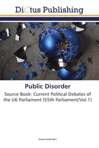 Enlarge image Cover: Public Disorder - Dictus Publishing