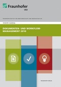Cover: Dokumenten- und Workflow-Management 2010. - Fraunhofer Verlag