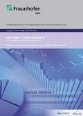 Cover: Internet der Dienste f&uuml;r Marketing, Vertrieb und Management. - Fraunhofer Verlag