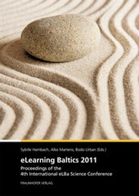 Enlarge image Cover: eLearning Baltics 2011. - Fraunhofer Verlag