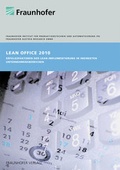 Cover: Lean Office 2010. - Fraunhofer Verlag