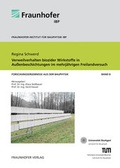 Cover: Verweilverhalten biozider Wirkstoffe in Au&szlig;enbeschichtungen im mehrj&auml;hrigen Freilandversuch. - Fraunhofer Verlag